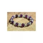 ART LİFE DOĞALTAŞ Natural Stones artlife3000528 Necef Ve Ametist Taşından Doğal Taş Şans Çakra Bileklik