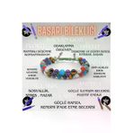 ART LİFE DOĞALTAŞ Natural Stones artlıfe600496 Akik Taşı Bileklik Burçları; Kova, Koç, İkizler, Yengeç, Aslan, Başak, Terazi, Oğlak