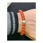 ART LİFE DOĞALTAŞ Natural Stones artlıfe8000150 Mercan Doğal Taşlı Gümüş Aparatlı Bileklik