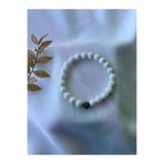 ART LİFE DOĞALTAŞ Natural Stones artlıfe8000165 Gümüş Aparatlı Beyaz Mercan Taşlı Bileklik