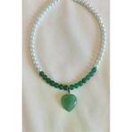 ART LİFE DOĞALTAŞ Natural Stones artlıfe900473 6 Mm Aventurin, Cam Inci Doğaltaş Choker Kolye