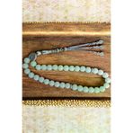 ART LİFE DOĞALTAŞ Natural Stones artlıfedoğaltaş300458 Fosfor Taşı Tesbih 33' Lük Tesbih Orijinal Doğal Taş Gece Parlayan Taş 10 Mm Büyük Boy