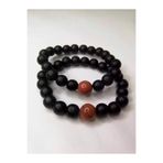 ART LİFE DOĞALTAŞ Natural Stones artlise047 Oniks & Yıldız Taşı (Kum Taşı) Sevgili Bilekliği