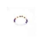 ART LİFE DOĞALTAŞ Natural Stones TYC04EEB48209B40CD7638400 Akuamarin Ametist Dumanlı Kuvars Sitrin Bileklik 8 Mm