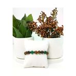 ART LİFE DOĞALTAŞ Natural Stones TYCBC89F336AE44D99B1C9600 Kaplangözü Aventurin Hematit Elastik Bileklik 8 Mm