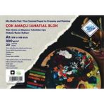 Art Liva 300 gr A5 Sulu Teknik Dokulu 20 Yaprak Sanatsal Resim Defteri