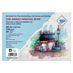 Art Liva SD-208TM A5 250 gr 20 Yaprak Dokulu Sulu Teknik Sanatsal Resim Defteri