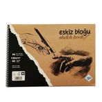 Art Liva Spiralli 50 Sayfa A4 120 gr Eskiz ve Çizim Defteri
