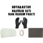 Art Of Colour Boyaya Hazırlık Seti Skoç Zımpara Mumlu Bez Eldiven Bant - RENK DEĞİŞİM PAKETİ