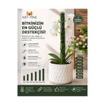 ART PINE Bitki Destek Çubuğu Premium Kalite Solmaz Dökülmez 90cm