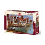 Art Puzzle 1000 Parça Cerchıo Evleri İtalya Puzzle