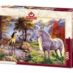 Art Puzzle 1000 Parça Saklı Atlar Fantastik Puzzle