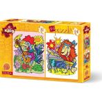 Art Puzzle 12+24 Müzisyen Hayvanlar Puzzle