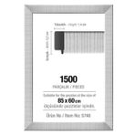 Art Puzzle 1500 Parça Beyaz 85x60 cm 30 mm Puzzle Çerçevesi