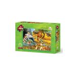 Art Puzzle 200 Parça Orman Hayvanları Çocuk Puzzle