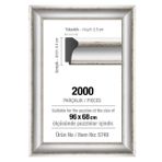 Art Puzzle 2000 Parça Beyaz 96x68 cm 43 mm Puzzle Çerçevesi
