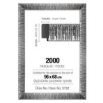 Art Puzzle 2000 Parça Kahverengi 96x68 cm 30 mm Puzzle Çerçevesi