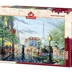Art Puzzle 2000 Parça Yaz Yağmuru Paris Puzzle