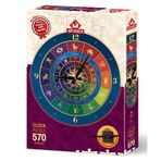 Art Puzzle 5001 Zodyak Saat 570 Parça Puzzle