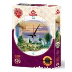 Art Puzzle 5005 Egede Akşamüstü 570 Parça Saat Puzzle