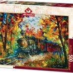 Art Puzzle 5096 500 Parça Sonbahar Treni Puzzle
