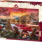 Art Puzzle 5472 2000 Parça Karavan Kampı Puzzle