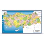 Art Puzzle 5794 Türkiye Siyasi Haritası 81 Parça Frame Puzzle