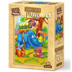 Art Puzzle 5856 16 Parça Çalışkan Gergedan Puzzle