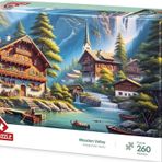 Art Puzzle Ahşap Evler Vadisi 260 Parça Puzzle