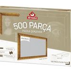 Art Puzzle Altın 500 Parça Demonte Puzzle Çerçevesi