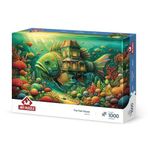 Art Puzzle Balık Ev 1000 Parça Puzzle 68 x 48 cm