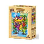 Art Puzzle Balıkçı Dinazorlar 16 Parça Ahşap Puzzle