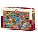 Art Puzzle Dünya Gezgini 1500 Parça Puzzle