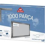 Art Puzzle Gümüş 1000 Parça Demonte Puzzle Çerçevesi
