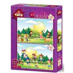 Art Puzzle Kids Oyun Zamanı 2'li 35+60 Parça Puzzle