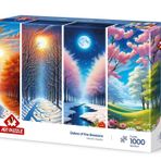 Art Puzzle Mevsim Kapıları 1000 Parça Puzzle