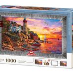 Art Puzzle Muhteşem Batış 1000 Parça Çerçeveli Puzzle