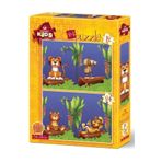 Art Puzzle Orman Dostları 12+24 Parça 2'li Çocuk Puzzle