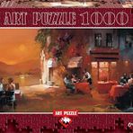 Art Puzzle Panorama Dinner For Two 1000 Parça Puzzle