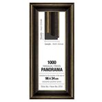 Art Puzzle Panorama Kahverengi 96x34 cm 43 mm 1000 Parça Puzzle Çerçevesi