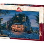 Art Puzzle Pembe Ev 1000 Parça Puzzle