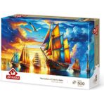 Art Puzzle Renkli Yelken Limanı 500 Parça Puzzle