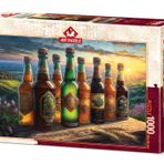 Art Puzzle Retro Bira Şişeleri 1000 Parça Puzzle