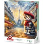 Art Puzzle Sanatçı Kedi Paris’te 260 Parça Puzzle