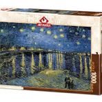 Art Puzzle Yıldızlı Gece 2, Vincent Van Gogh 1000 Parça Puzzle
