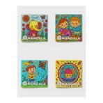 Art Terapi Mandala Yayınları Mandala Çocuklar İçin Eğitici Boyama Kitabı 4lü Set