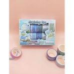 Art Vintage Washi Tape Bant Yapışkanlı Maskeleme Kağıdı Desenli Bant 12'li - Mavi Van Gogh Tabloları