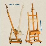 Art W15 Atölye Tipi Kollu Profesyonel Şövale