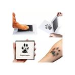ART3 Pati ve El İzi Çıkarma Seti - Mürekkep Bulaşmayan Leke Tutmaz Kedi Köpek Anı Çerçevesi (Clean Touch)