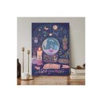 Artarilion Dijital HD Baskı Kanvas Tablo Doğal Taş Burç Astroloji Kanvas Tablo Zodiac Duvar Tablosu